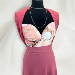 Giesse Scampoli Felpa E Jersey Fantasia|Fantasie Moda>MAGLINA NICOLETTA FLOREALE