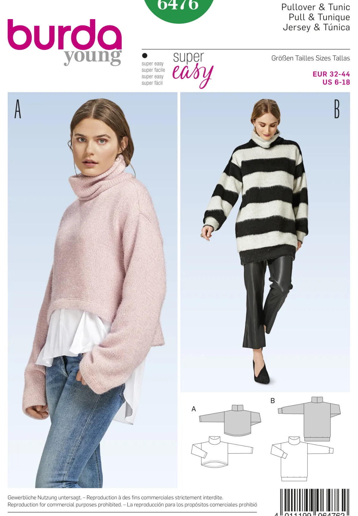 Cartamodelli Burda Top>maglione