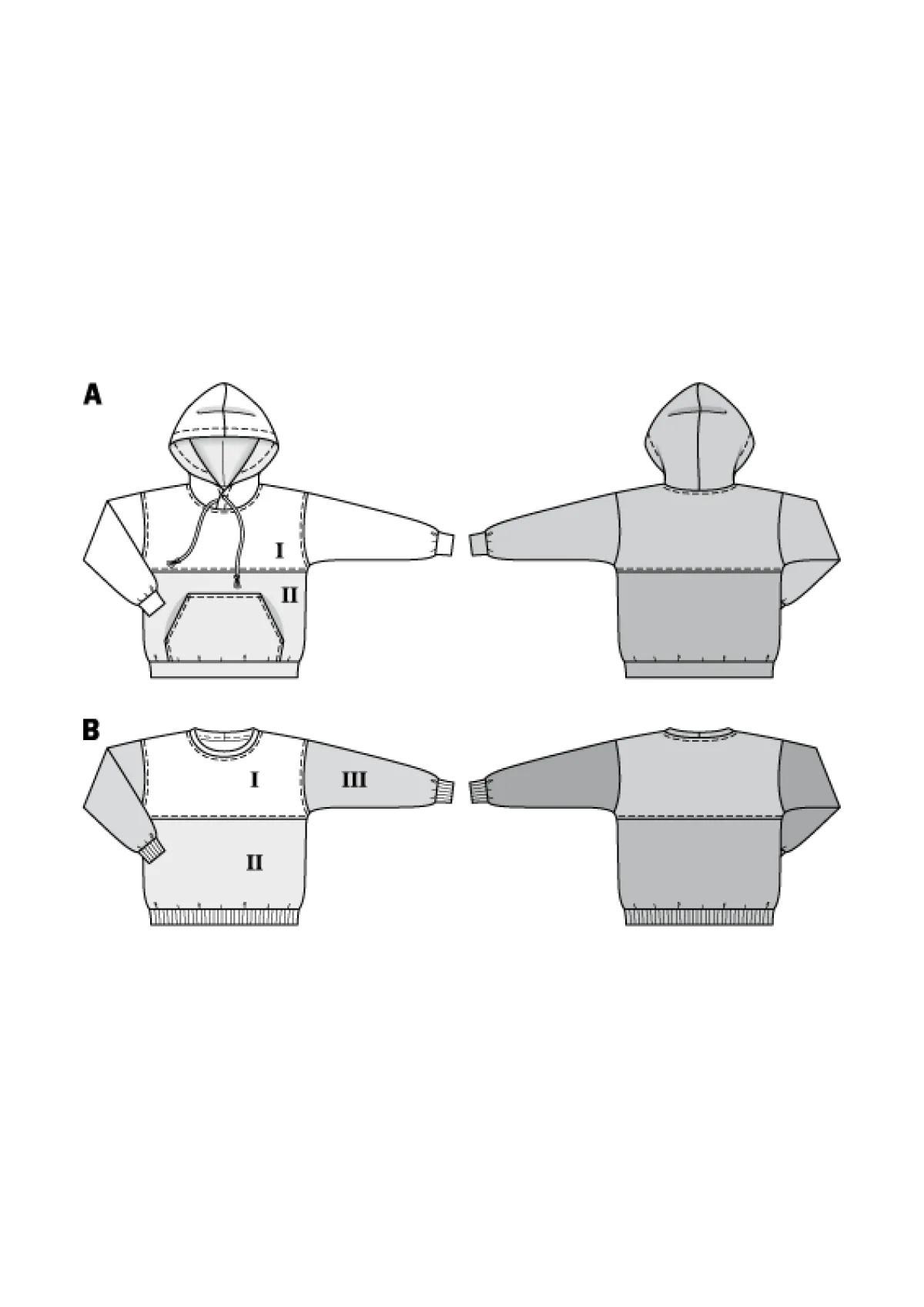 Giesse Scampoli Neonati|Neonati, Bambini & Ragazzi>Maglione - Felpa con cappuccio -Top con