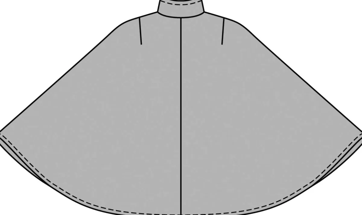 Cartamodelli Burda Giacche>mantellina