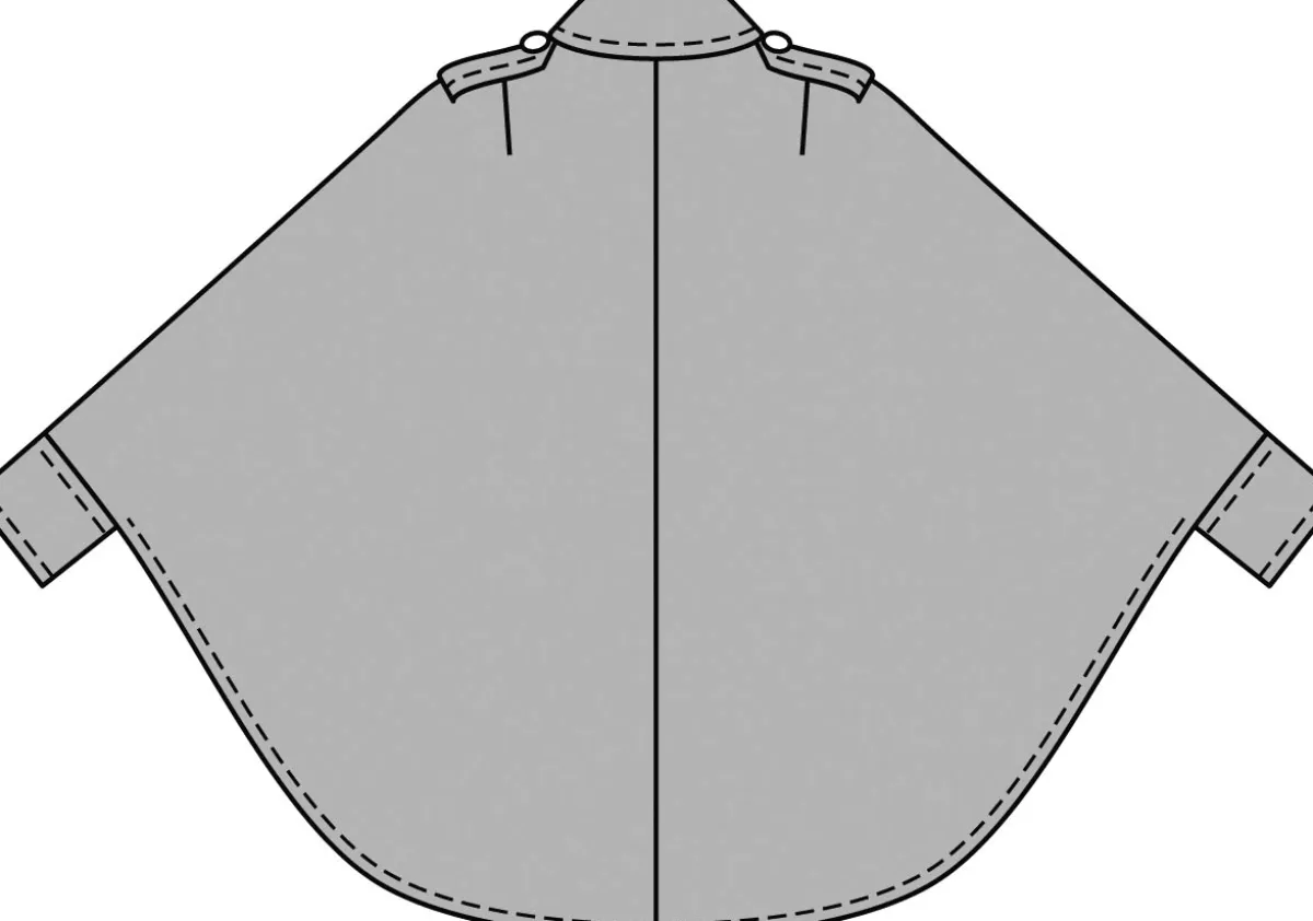 Cartamodelli Burda Giacche>mantellina
