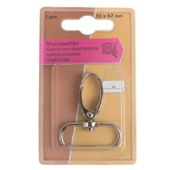 Giesse Scampoli Accessori Per Borse E Bigiotteria|Cerniere & Accessori>MOSCHETTONE 1 PZ 30 MM