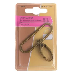 Giesse Scampoli Cerniere & Accessori>MOSCHETTONE 1PZ 50 MM