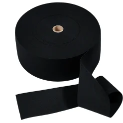 Giesse Scampoli Velcro Ed Elastici>Nastro elastico soffice 100mm nero