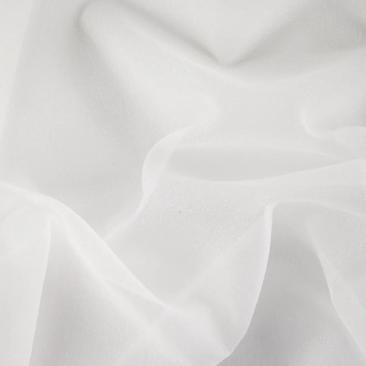 Giesse Scampoli Tessuti Tinta Unita>ORGANZA GOFFRATA BRILLANTINATA MANCHE SPOSA