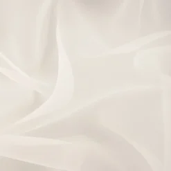 Giesse Scampoli Tessuti Tinta Unita>ORGANZA GOFFRATA MOSELLE SPOSA