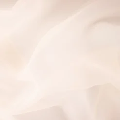 Giesse Scampoli Tessuti Tinta Unita>ORGANZA GOFFRATA MOSELLE SPOSA