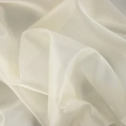 Giesse Scampoli Tessuti Tinta Unita>ORGANZA RETINATA GIRONDE SPOSA