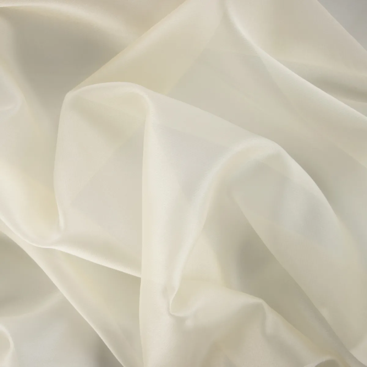 Giesse Scampoli Tessuti Tinta Unita>ORGANZA RETINATA GIRONDE SPOSA