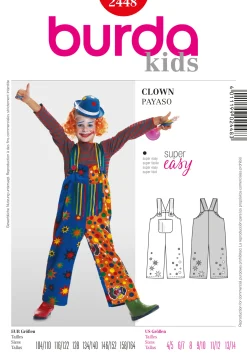 Cartamodelli Burda Neonati|Bambini>pagliaccio