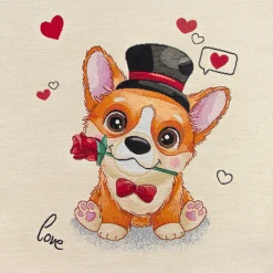 Giesse Scampoli Pannelli Per Cuscini>PANNELLI 47X47 CM CORGI