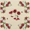 Giesse Scampoli Pannelli Per Cuscini>PANNELLI 47X47 CM PAPAVERO E MARGHERITE