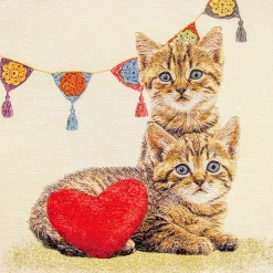 Giesse Scampoli Tovaglie Fantasia|Pannelli Per Cuscini>Pannelli 47x47 gattini