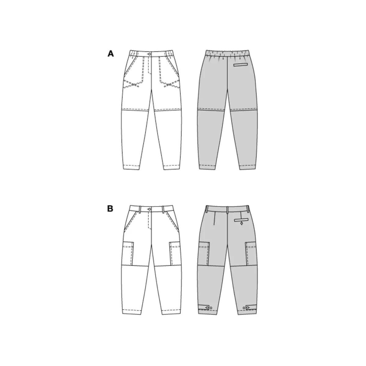 Giesse Scampoli Taglie Forti>Pantalone