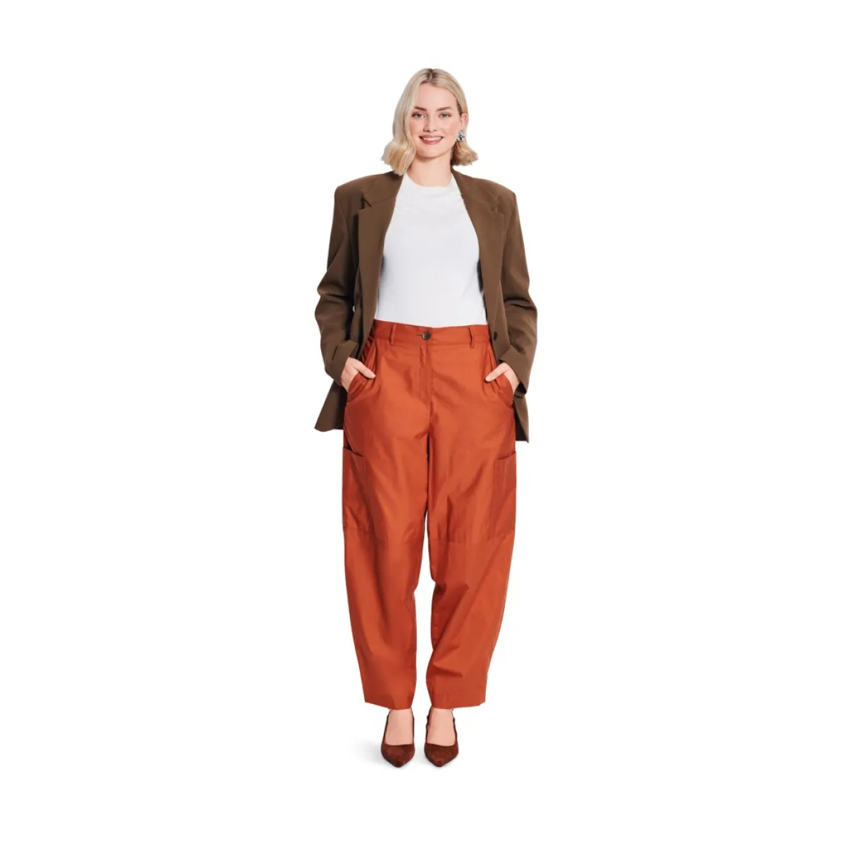 Giesse Scampoli Taglie Forti>Pantalone