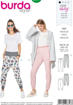 Cartamodelli Burda Abiti Per La Casa E Intimo|Pantaloni>pantaloni