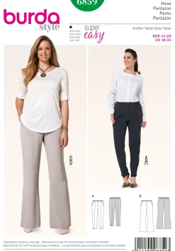 Cartamodelli Burda Taglie Forti>pantaloni
