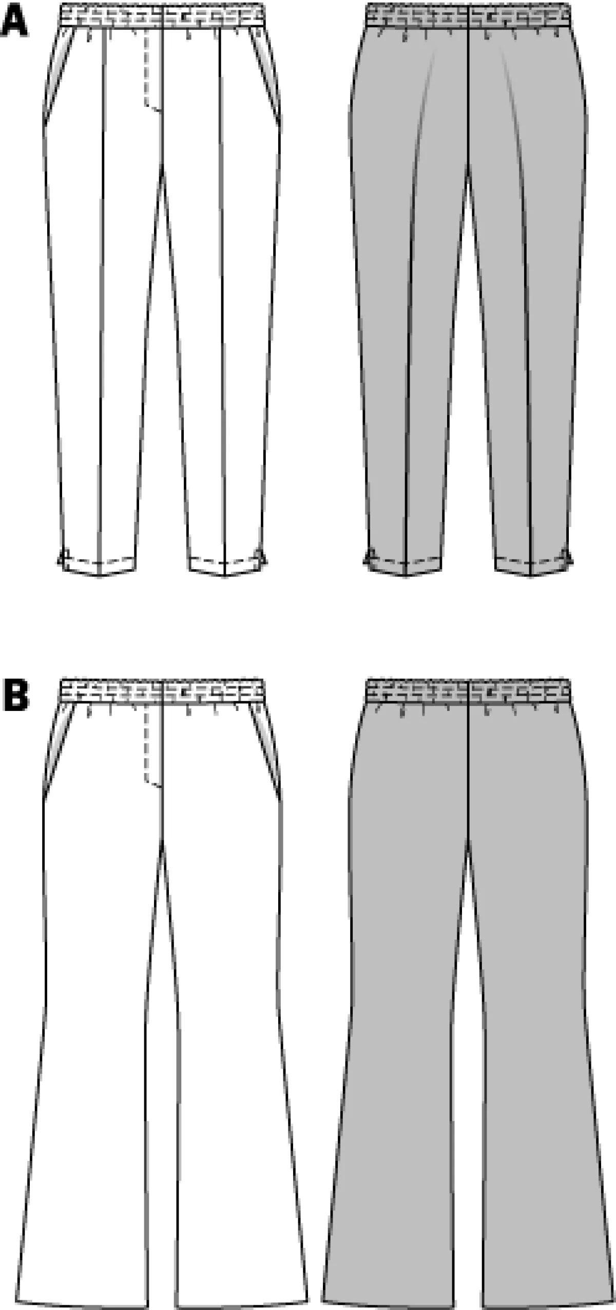 Cartamodelli Burda Taglie Forti>pantaloni