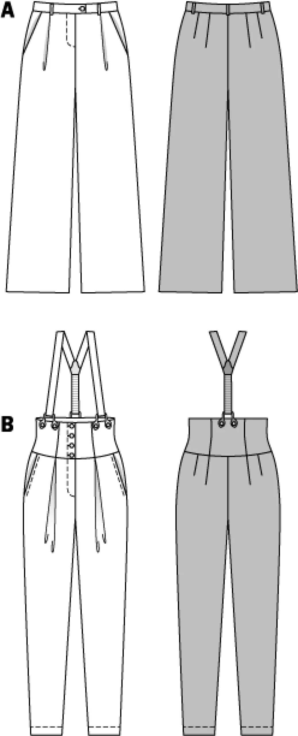 Cartamodelli Burda Pantaloni>pantaloni