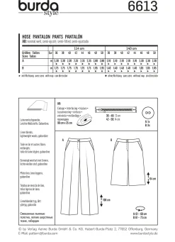 Cartamodelli Burda Pantaloni><noscript><img width=
