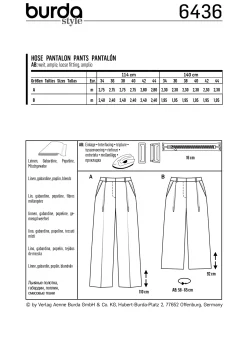 Cartamodelli Burda Pantaloni><noscript><img width=