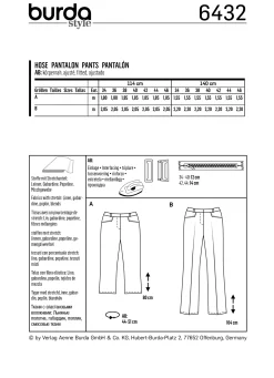 Cartamodelli Burda Pantaloni><noscript><img width=