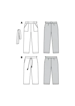 Giesse Scampoli Taglie Forti>PANTALONI / PANTALONI - GAMBA DRITTA -T