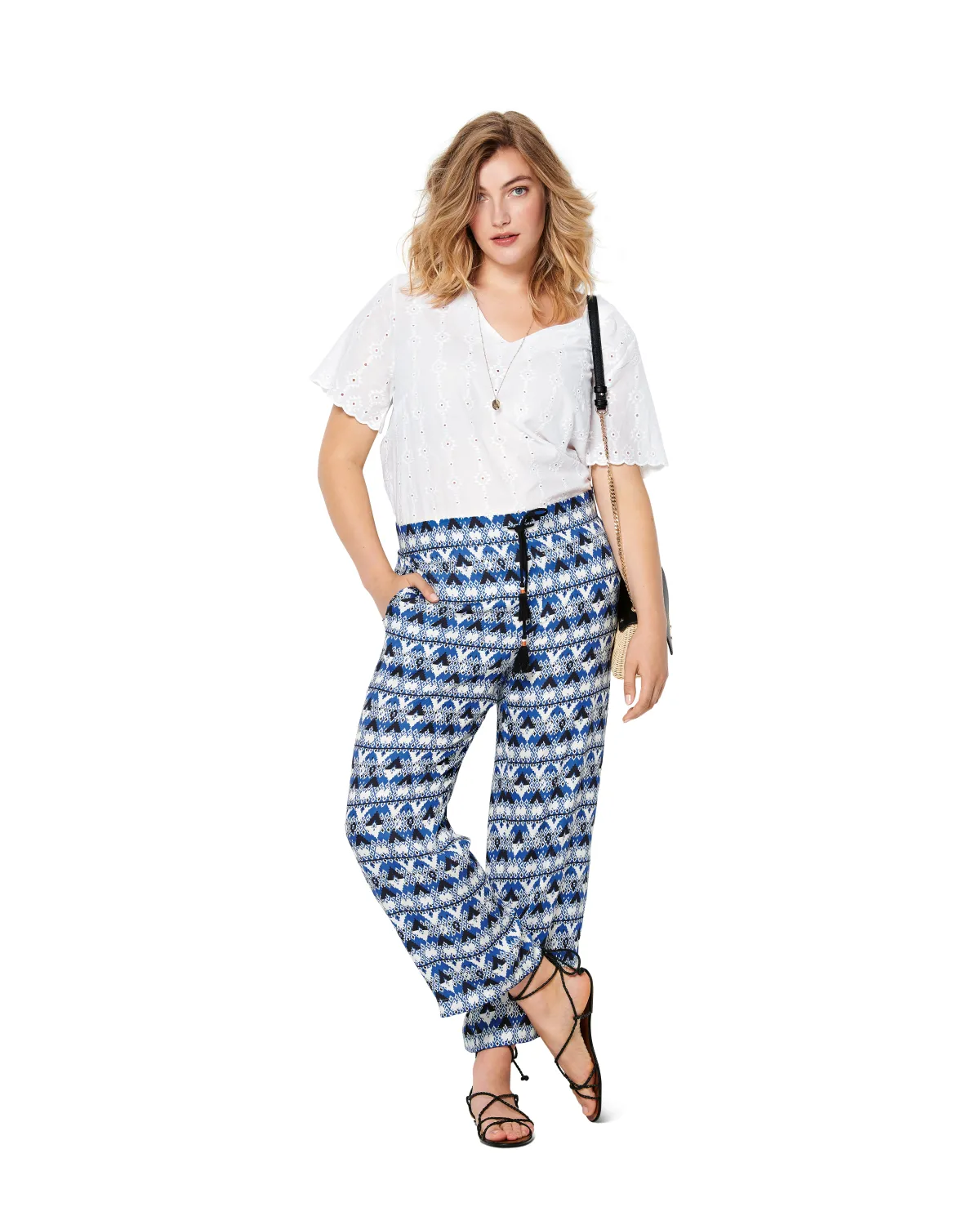 Giesse Scampoli Taglie Forti>PANTALONI / PANTALONI - GAMBA DRITTA -T