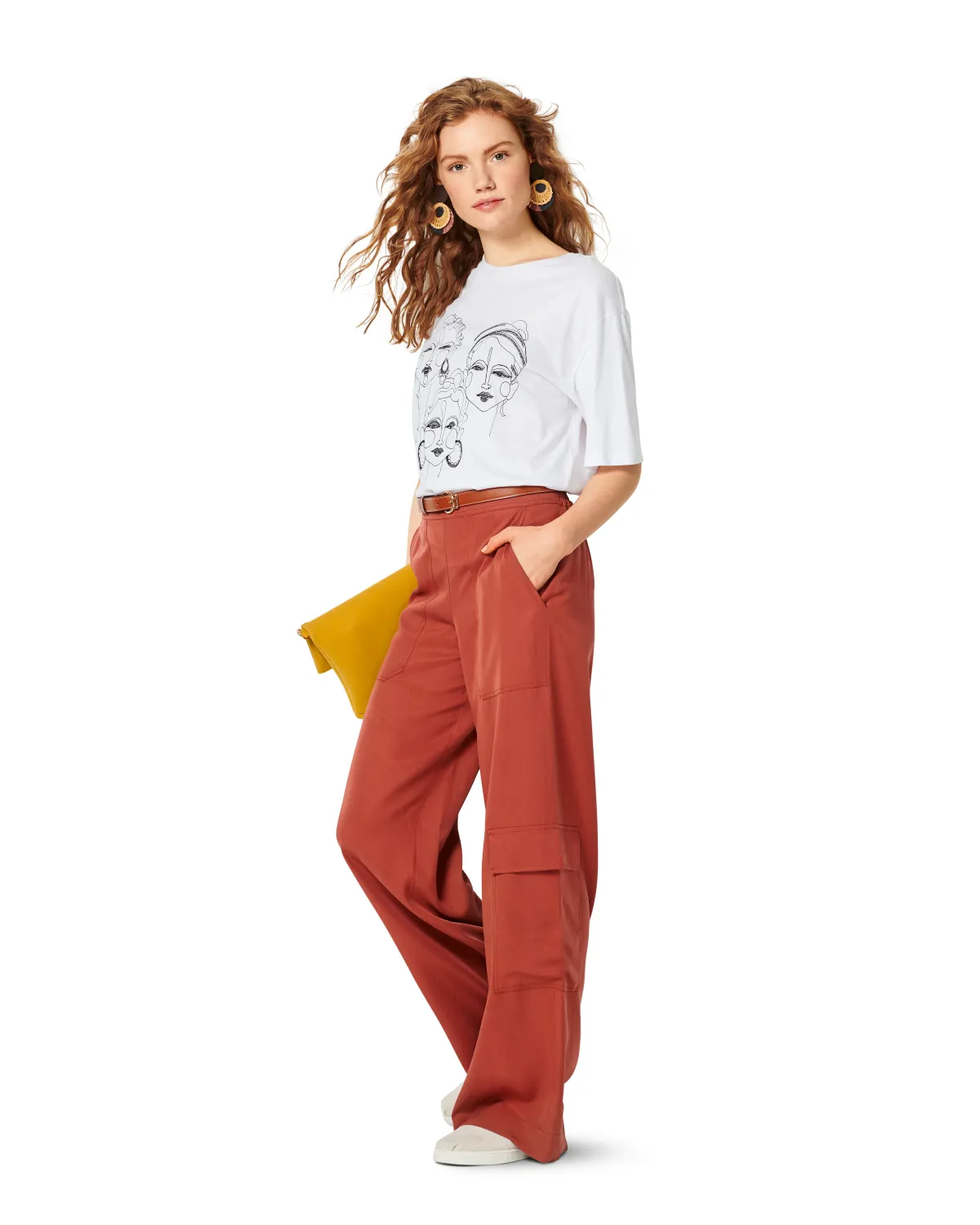 Cartamodelli Burda Pantaloni>Pantaloni - Vestibilità ampia - Elastico