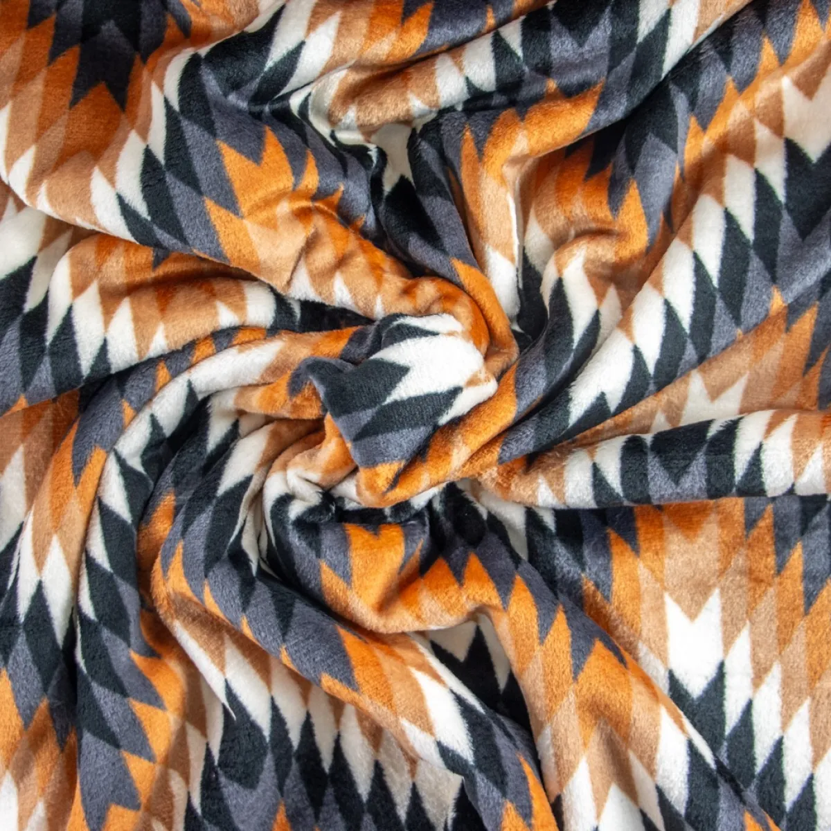 Giesse Scampoli Pile & Pile In Microfibra>PILE ORSETTO FANTASIA ZIG ZAG