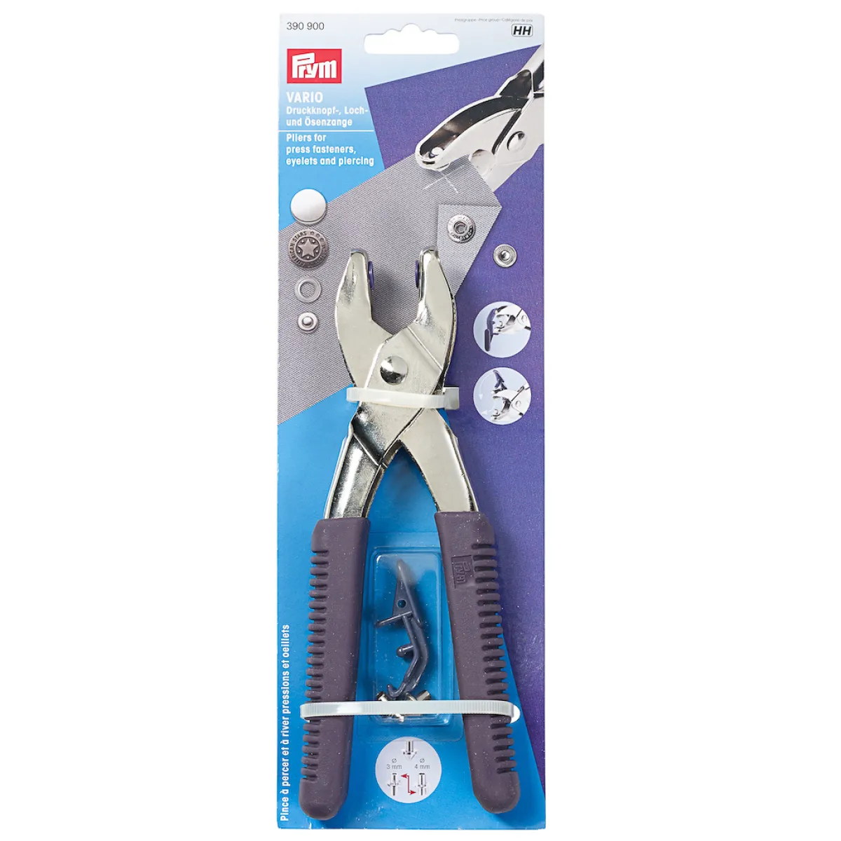 Giesse Scampoli Bottoni E Fibbie|Chiusure Ed Accessori Intimo>Pinza Vario per bottoni a pressione