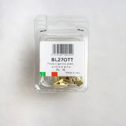 Giesse Scampoli Accessori Per Tende>Pinze con gancio ferro ottonato