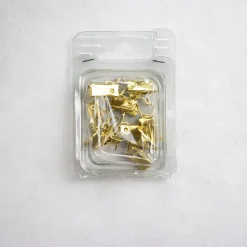 Giesse Scampoli Accessori Per Tende>Pinze con gancio ferro ottonato