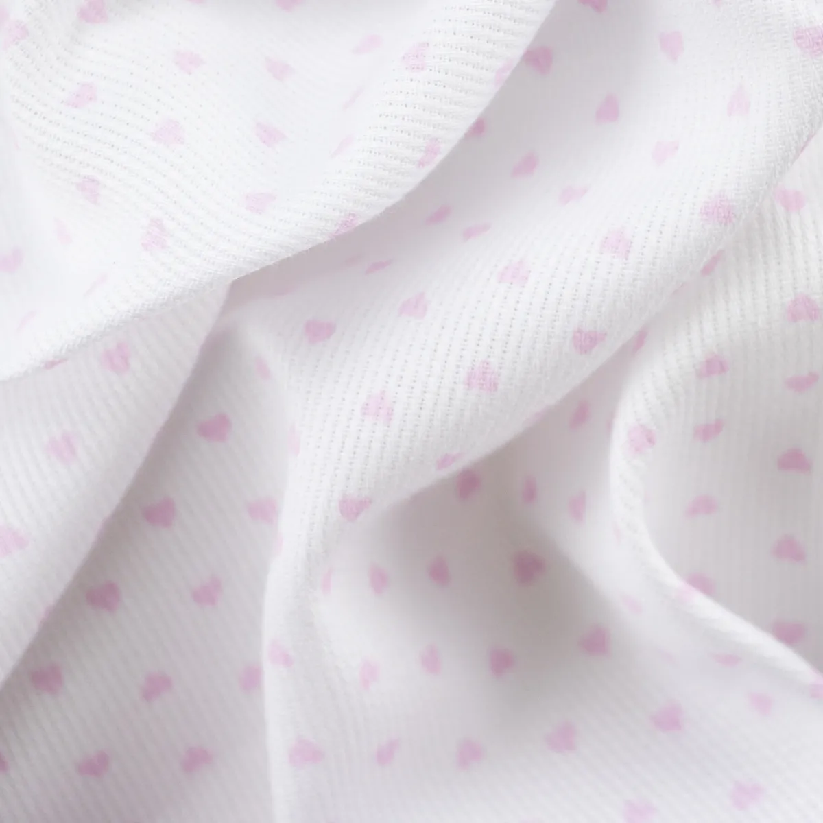 Bambino Giesse Scampoli Cotone Piquet>PIQUET KID CUORI