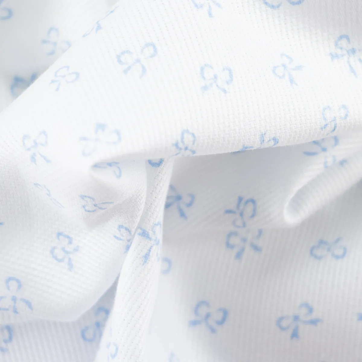 Bambino Giesse Scampoli Cotone Piquet>PIQUET KID FIOCCHETTI