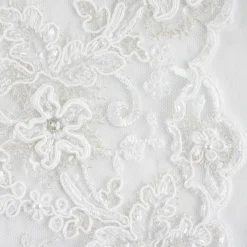 Giesse Scampoli Tessuti In Pizzo>PIZZO REBRODE’ VOSGES SPOSA