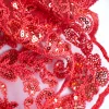 Giesse Scampoli Pizzi E Tessuti Ricamati>PIZZO RICAMATO PERLINE E PAILLETTES