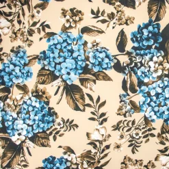 Giesse Scampoli Fantasie Moda>RASO NICOLETTA ELAX ORTENSIE