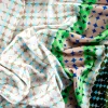 Giesse Scampoli Fantasie Moda>RASO NICOLETTA GEOMETRICO