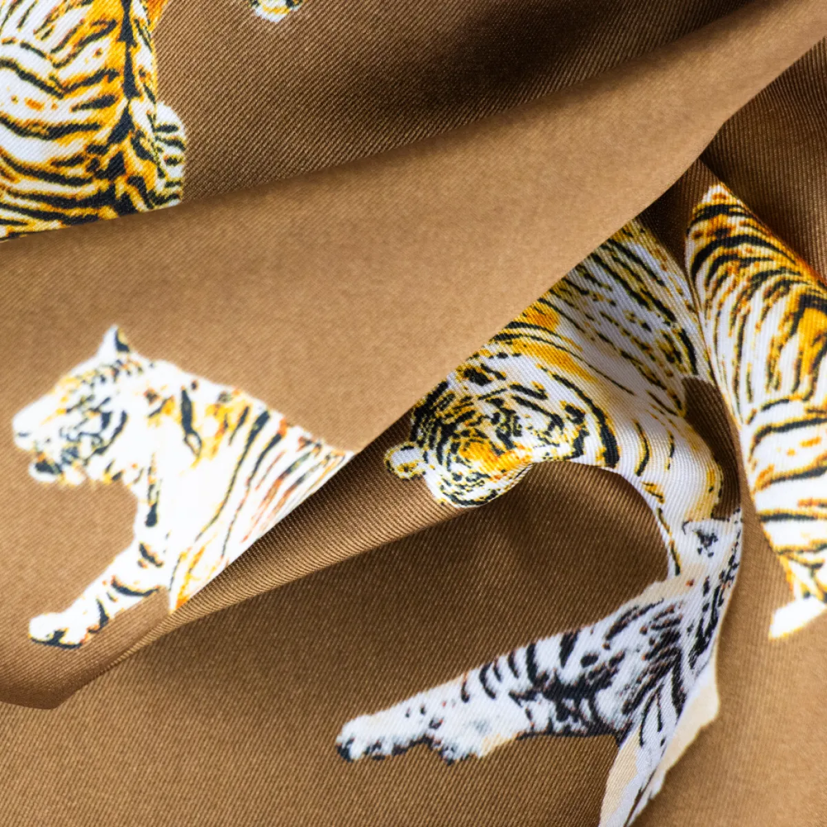 Giesse Scampoli Fantasie Moda>RASO NICOLETTA TIGRE