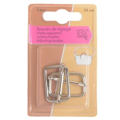 Giesse Scampoli Accessori Per Borse E Bigiotteria>REGOLATORI 2PZ 25 MM