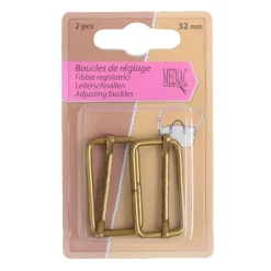 Giesse Scampoli Accessori Per Borse E Bigiotteria>REGOLATORI 2PZ 32 MM