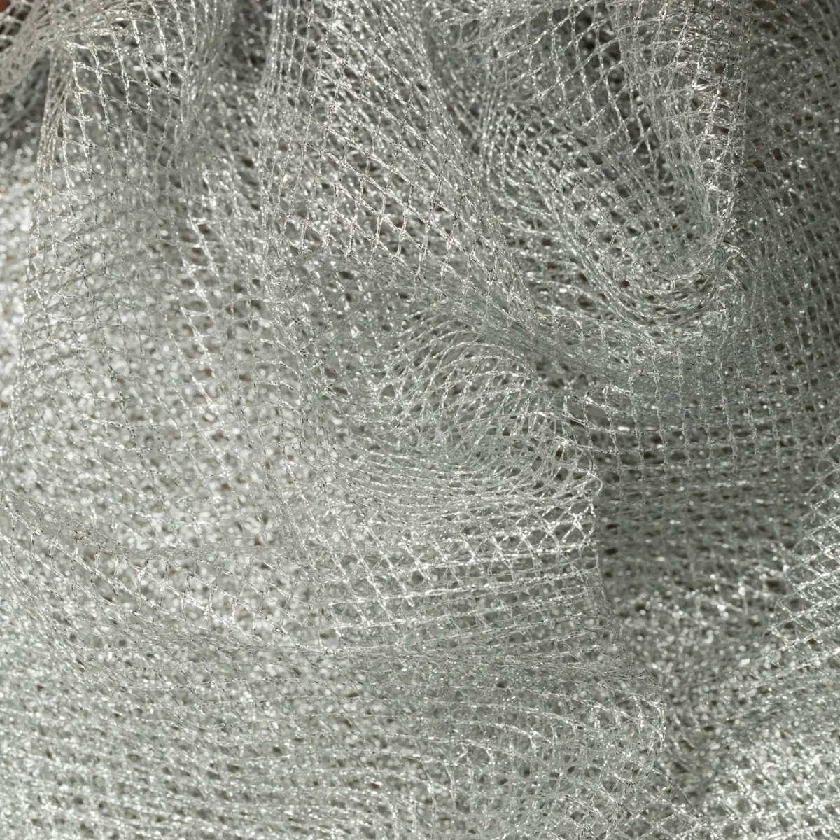 Giesse Scampoli Tulle & Tessuti Rete>RETE LUREX NAVE