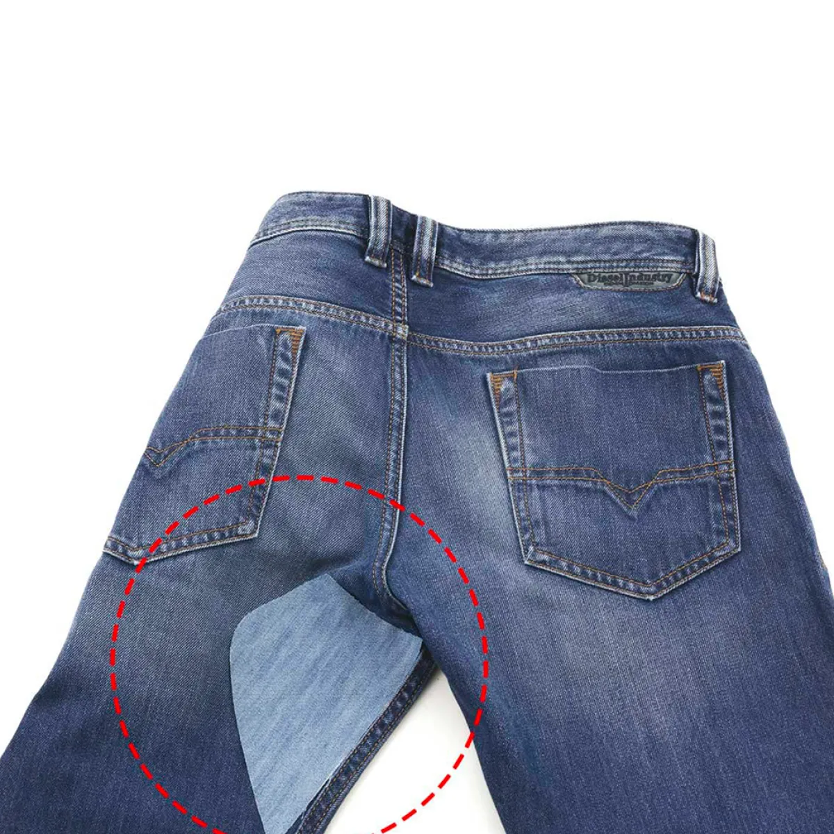 Giesse Scampoli Toppe, Applicazioni E Polsini>Rinforzi jeans termo 11 x 16,5 cm