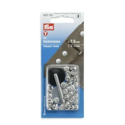 Giesse Scampoli Bottoni E Fibbie|Accessori Per Borse E Bigiotteria>Rivetti tubolari 3-4mm argento