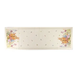 Giesse Scampoli Tovaglie Fantasia>Runner piazzato 47x140 tenera Pasqua