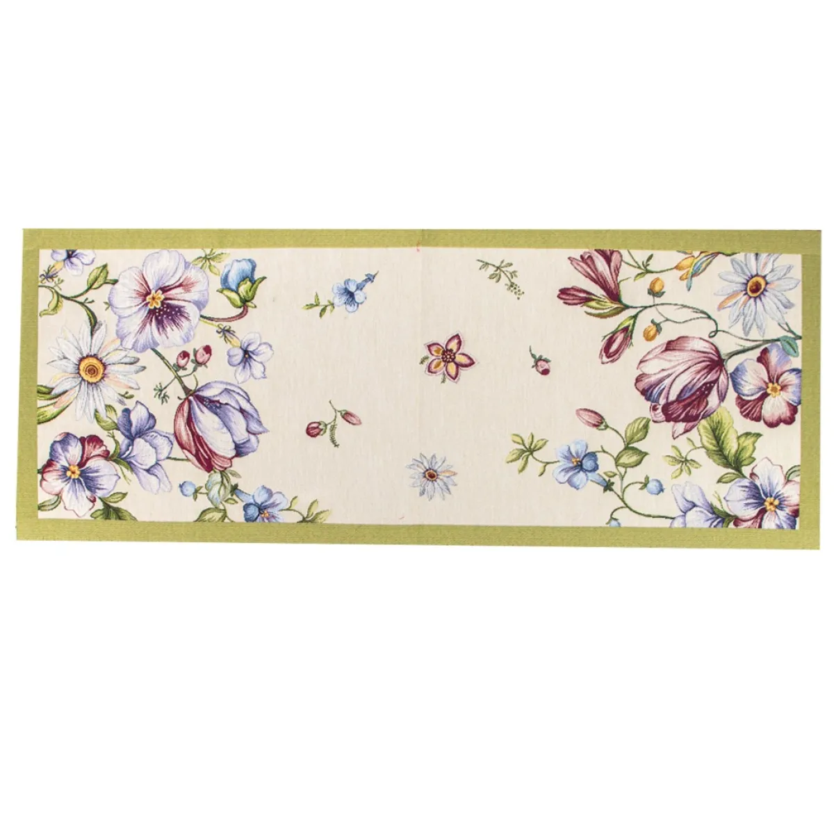 Giesse Scampoli Tovaglie Fantasia>Runner piazzato 40X100tulips