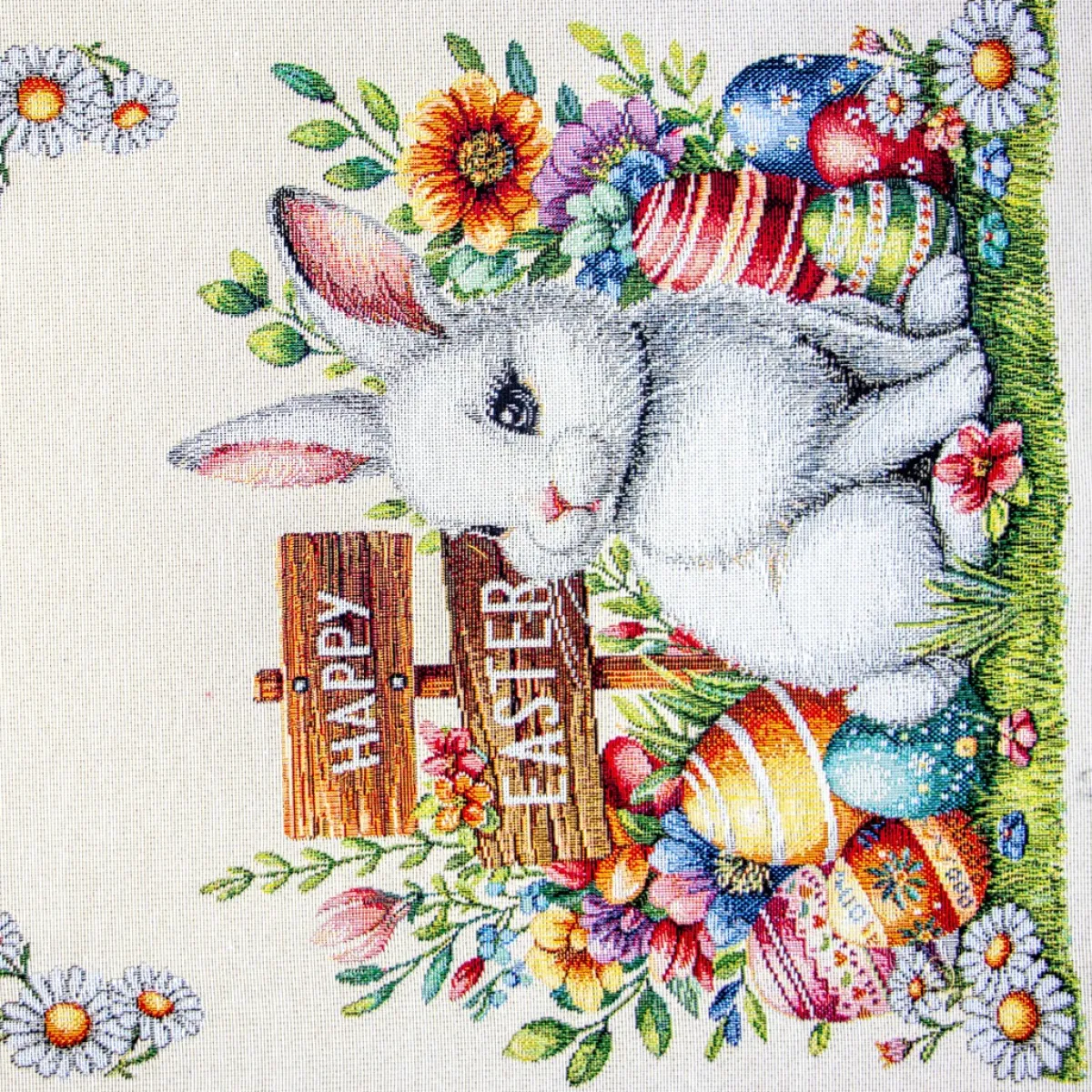 Giesse Scampoli Tovaglie Fantasia|Pannelli Per Cuscini>RUNNER 40X100 EASTER BUNNY