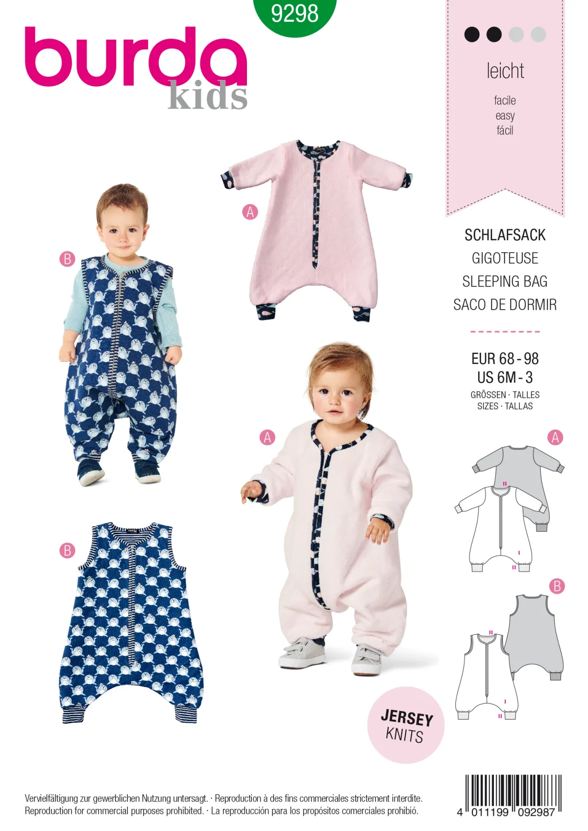Giesse Scampoli Neonati|Neonati, Bambini & Ragazzi>Sacco a pelo con gambe -Sacco a pelo co