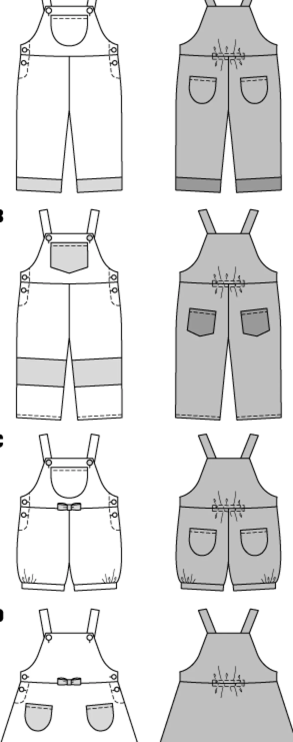 Cartamodelli Burda Neonati|Bambini>Salopette e vestito